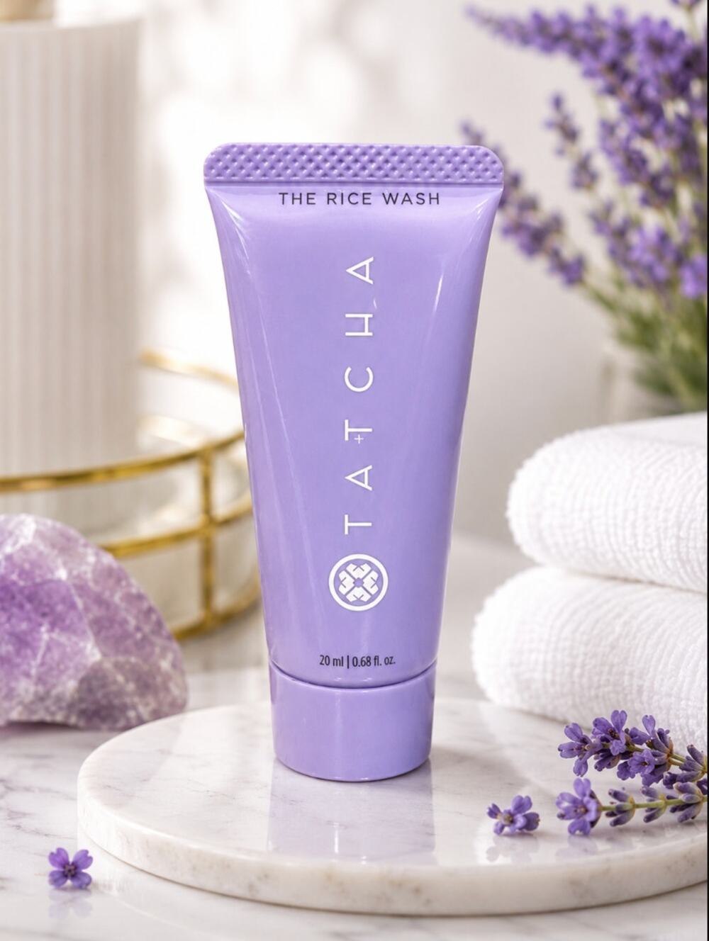 Tatcha The Rice Wash Cream Cleanser 20ml Travel Size NEW Sealed